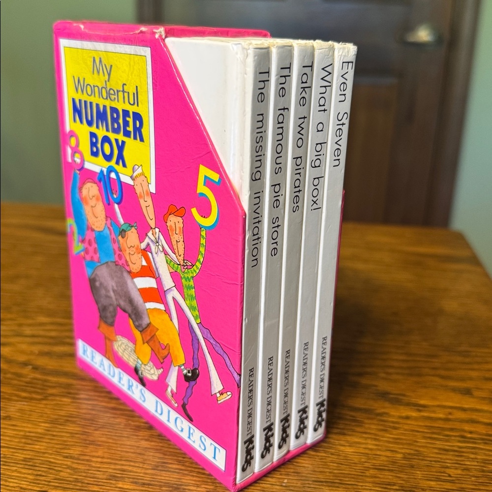 My Wonderful Number Box, Readers Digest Children's Educational 5 Book Set